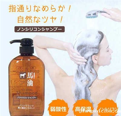日本熊野无硅纯天然弱酸性马油洗发水的产品特点使用方法